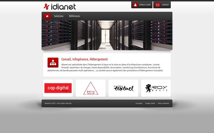 Screenshot of idianet.net