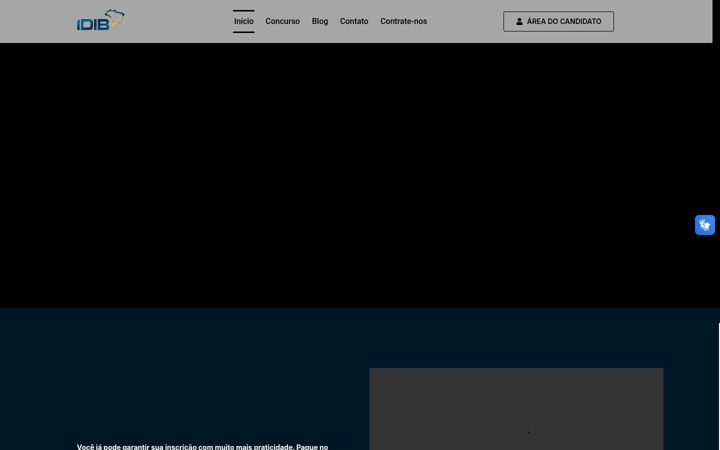 Screenshot of idib.org.br