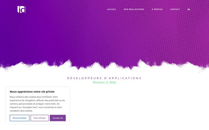 Screenshot of idlab.ch