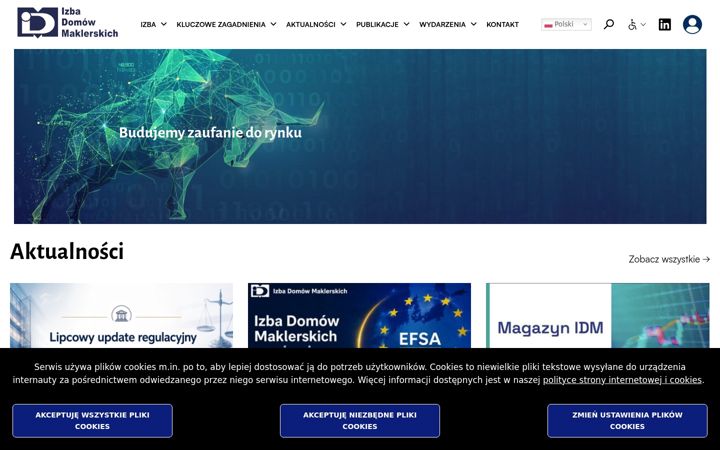 Screenshot of idm.com.pl