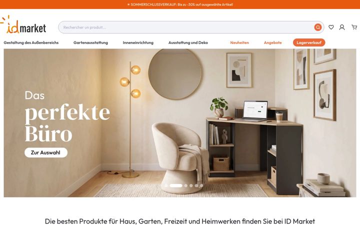 Screenshot of idmarket.de