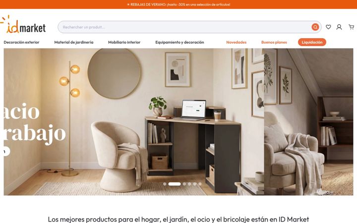 Screenshot of idmarket.es