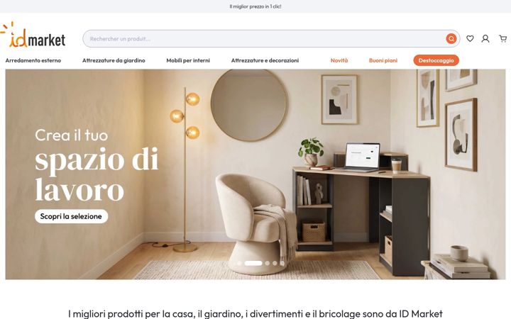 Screenshot of idmarket.it