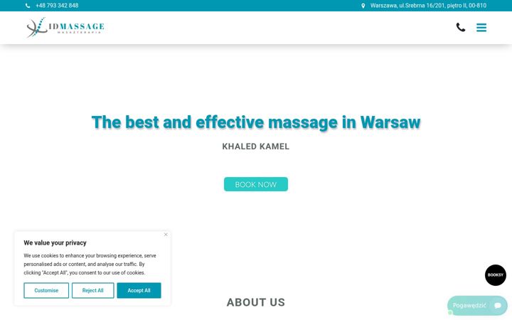 Screenshot of idmassage.eu