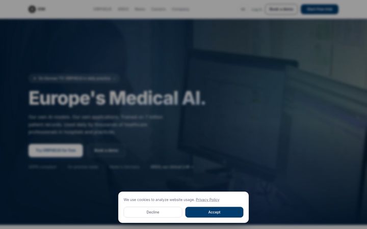 Screenshot of idmedizin.de