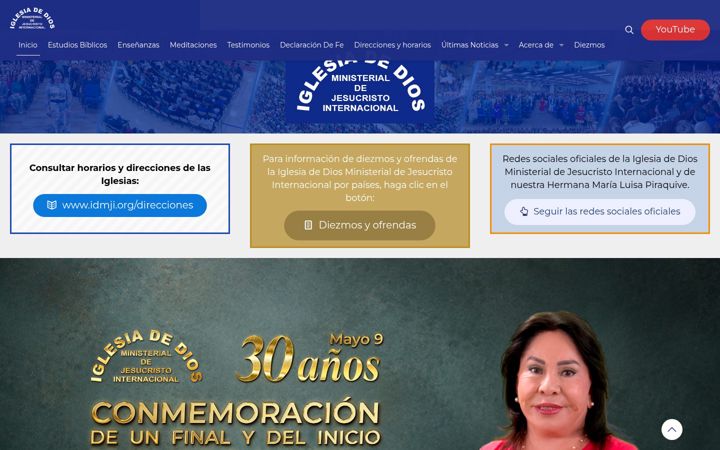 Screenshot of idmji.org