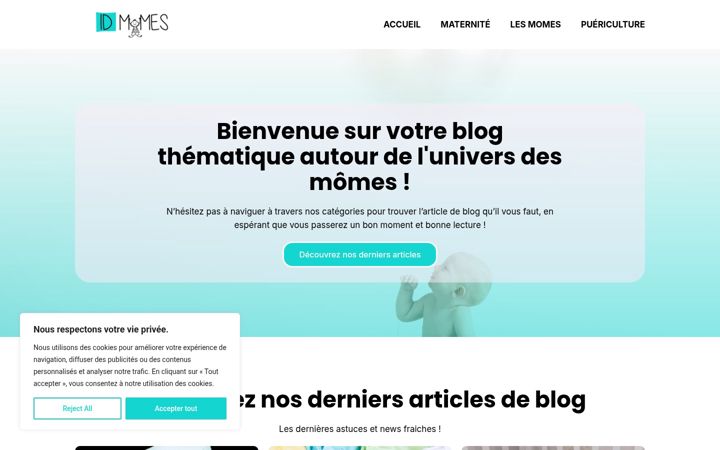 Screenshot of idmomes.com