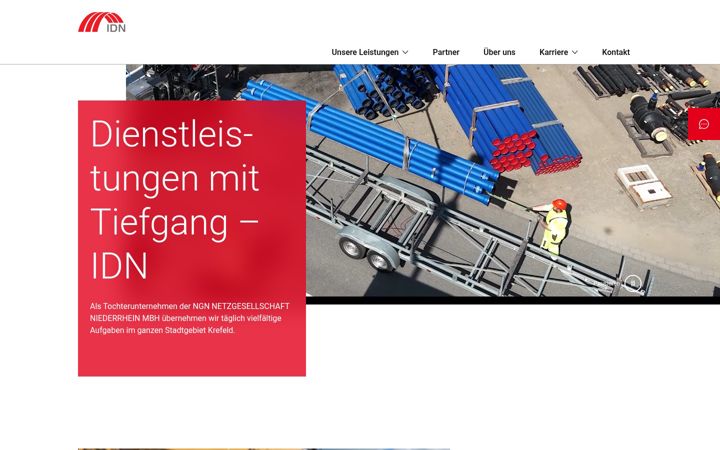 Screenshot of idn-gmbh.de