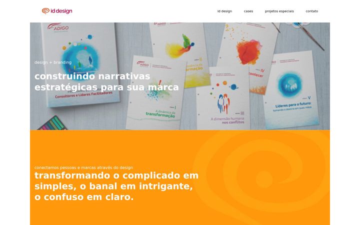 Screenshot of idnaweb.com.br
