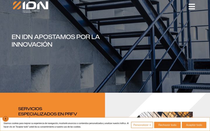 Screenshot of idndesarrollo.com