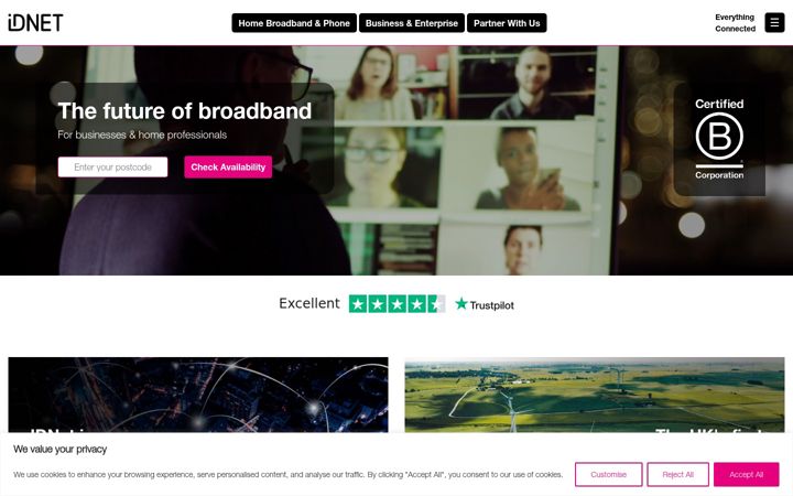 Screenshot of idnet.com
