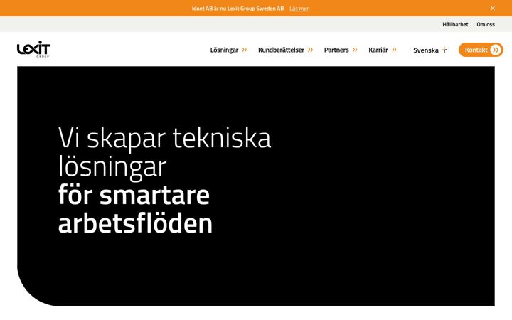 Screenshot of idnet.se