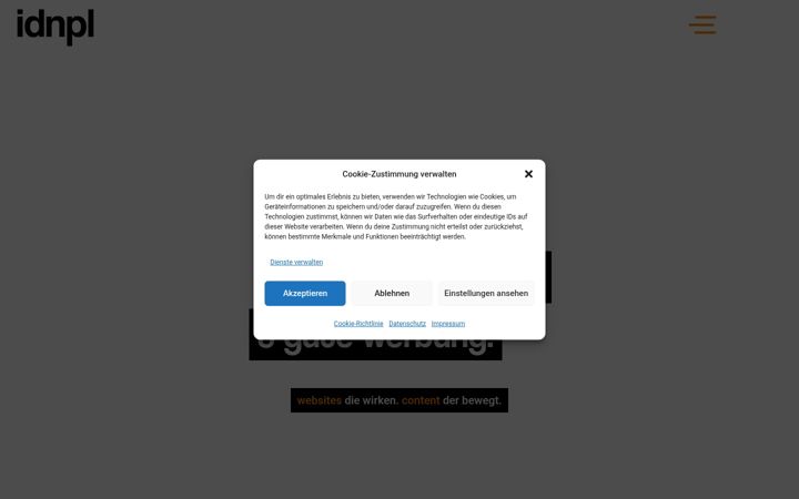 Screenshot of idnpl.de