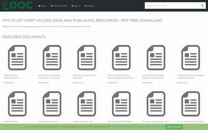 Screenshot of idoc.tips