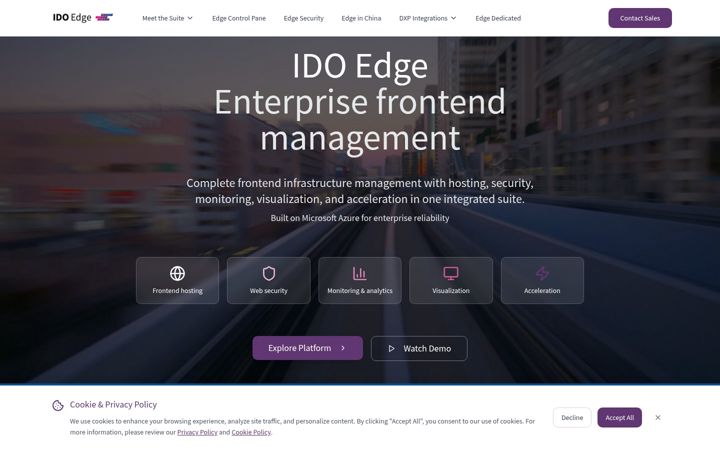 Screenshot του idoedge.com
