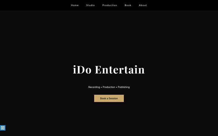 Екранна снимка на idoentertain.com