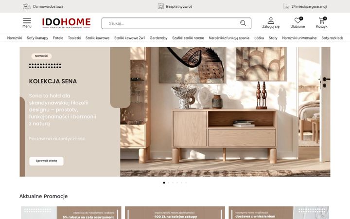 Screenshot of idohome.pl