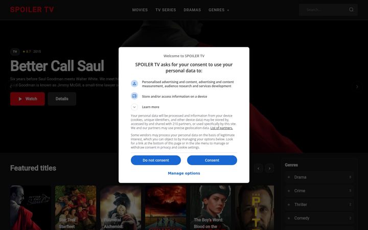 Screenshot of idolspoiler.com