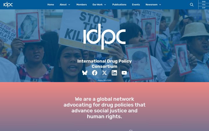 Screenshot of idpc.net