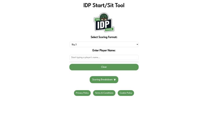 Screenshot of idpstartsit.com