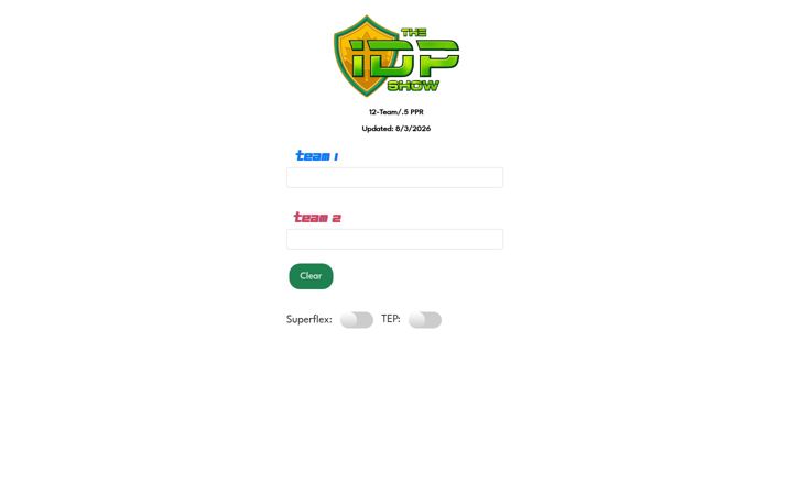 Screenshot of idptradecalculator.com