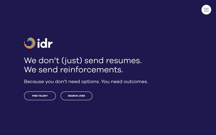 Screenshot of idr-inc.com