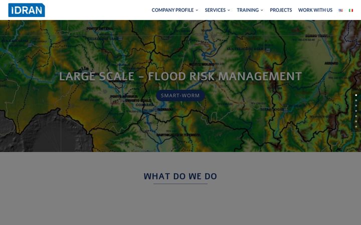 Screenshot of idran.net