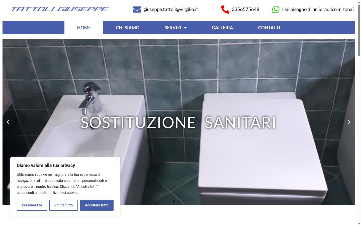 Sutikimo reklamjuostės, rodytos prieš bet kokią sąveiką, ekrano kopija