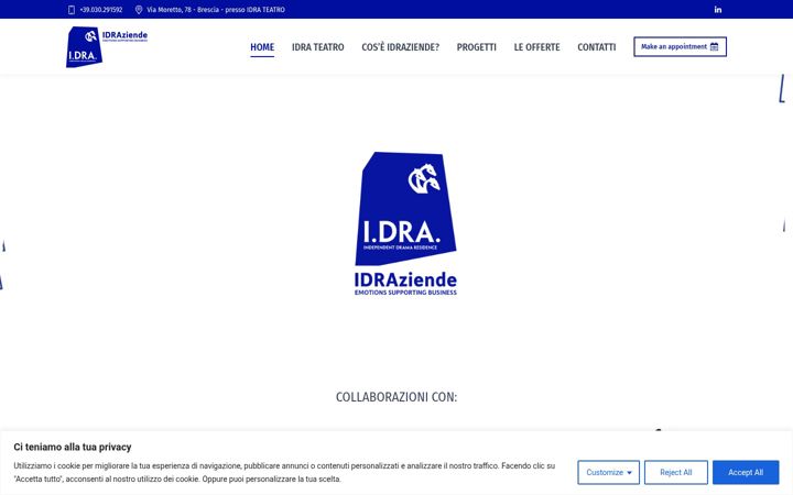 Screenshot of idraziende.it