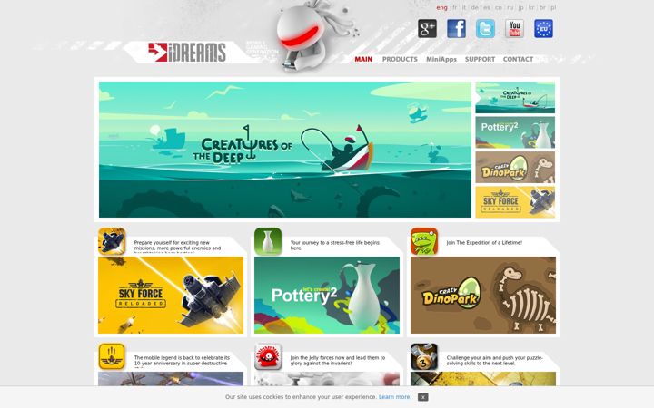Screenshot of idreams.pl