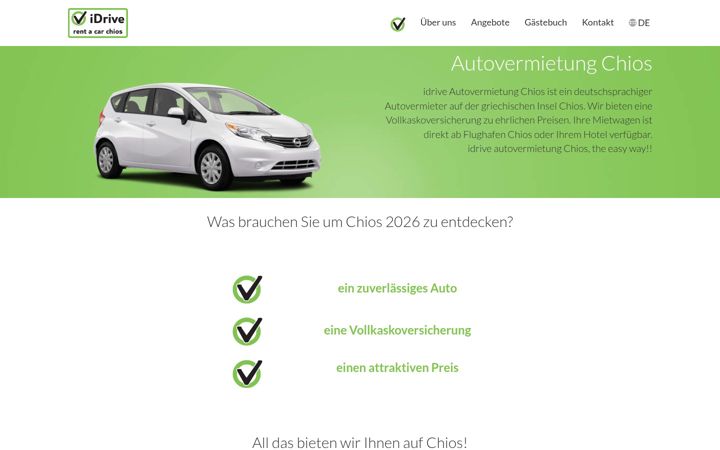 Screenshot of idrive-autovermietung-chios.de