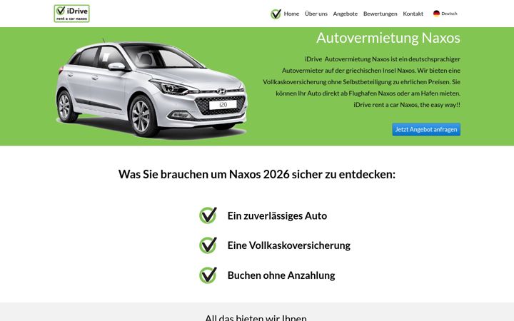 Screenshot of idrive-autovermietung-naxos.de