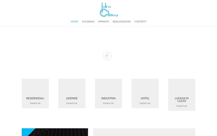 Screenshot ta' idro-clima.eu