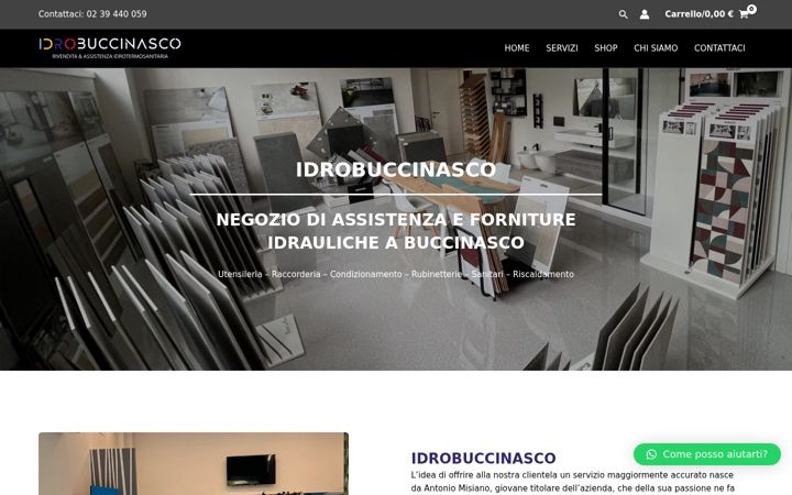 Screenshot of idrobuccinasco.it