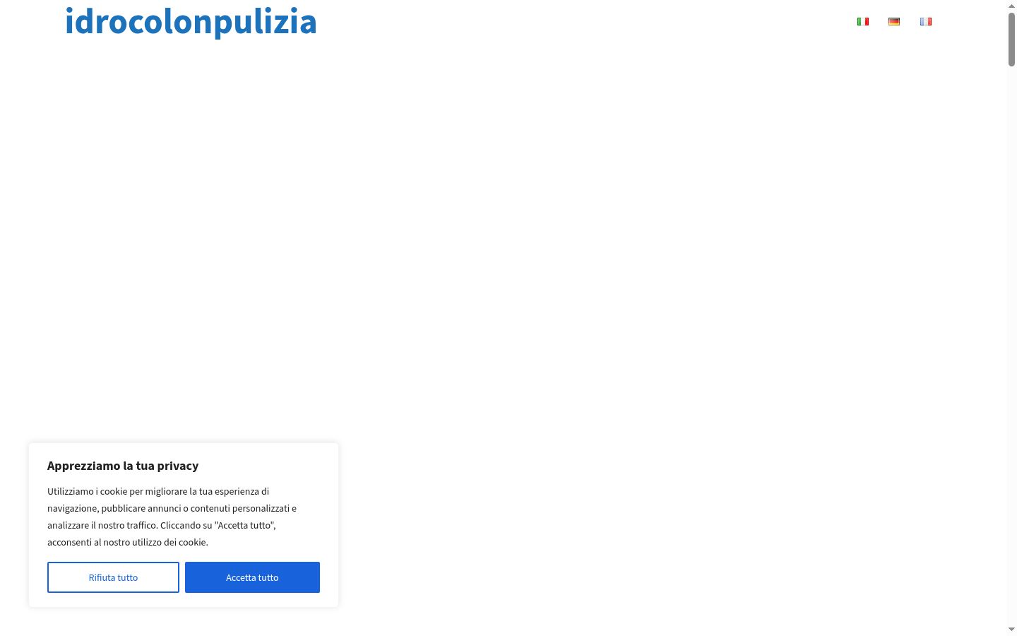 Képernyőkép a bármilyen interakció előtt megjelenő hozzájárulási bannerről
