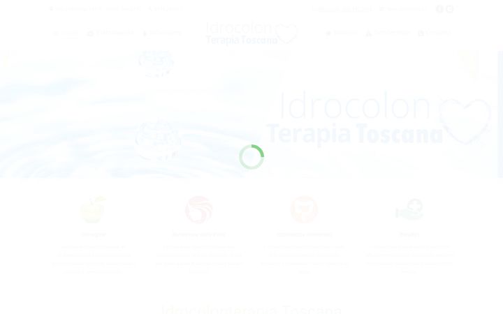 Screenshot of idrocolonterapiatoscana.it