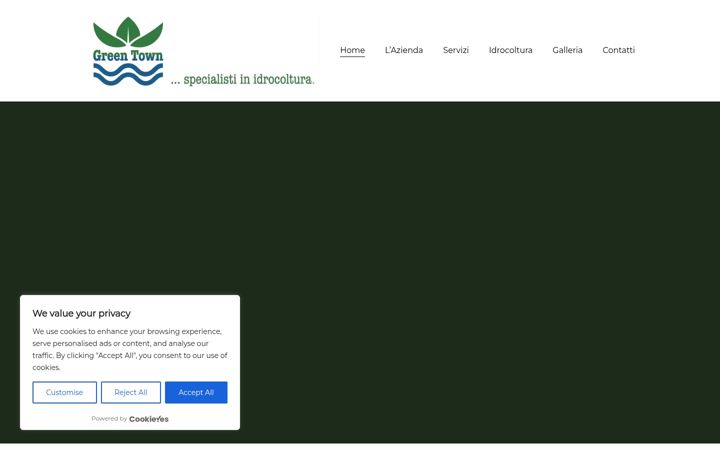 Screenshot of idrocolturagreentown.it