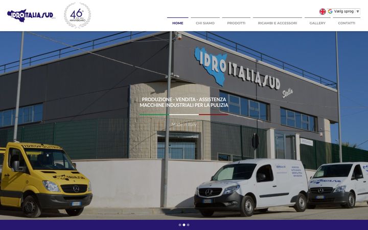Screenshot van idroitaliasud.com