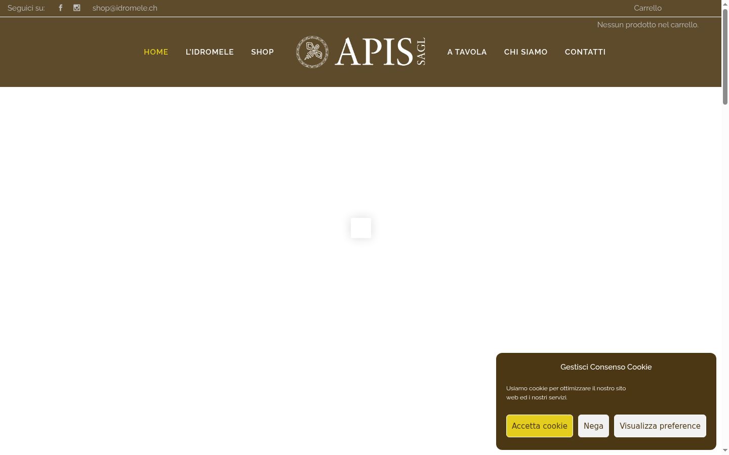 Screenshot tal-banner tal-kunsens muri qabel kwalunkwe interazzjoni