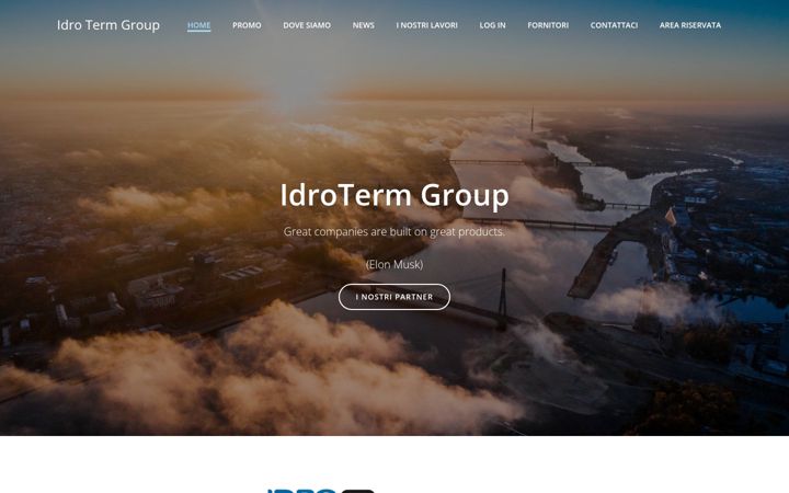 Screenshot of idrotermgroup.it