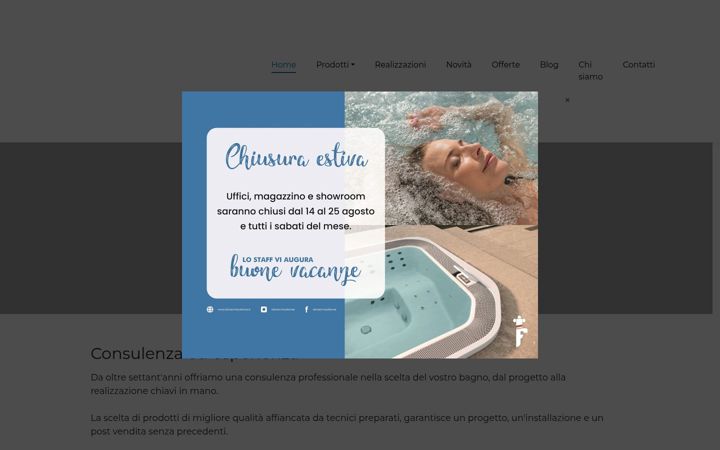 Screenshot of idrotermicafarina.it