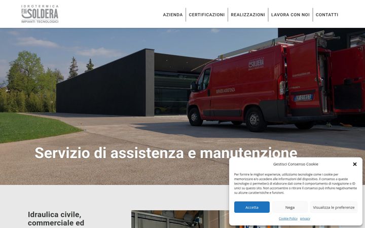 Screenshot of idrotermicasoldera.com