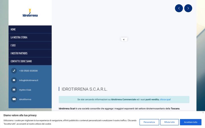 Screenshot of idrotirrena.it