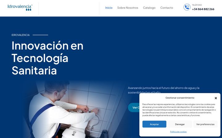 Screenshot of idrovalencia.com