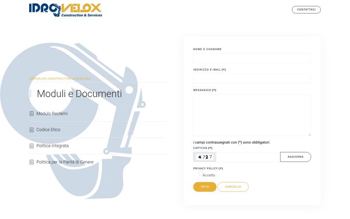 Screenshot of idroveloxconstruction.it