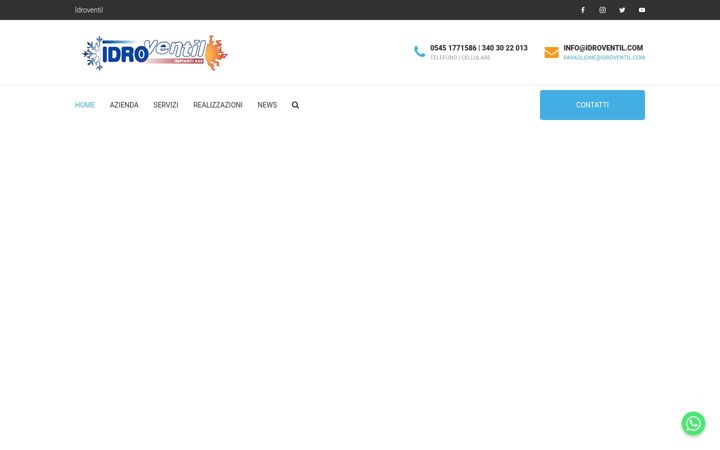 Captura de pantalla de idroventil.com