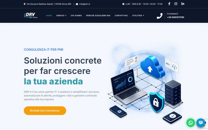 Screenshot of idrv.it