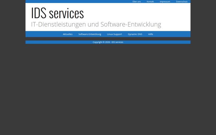 Screenshot of ids-services.de