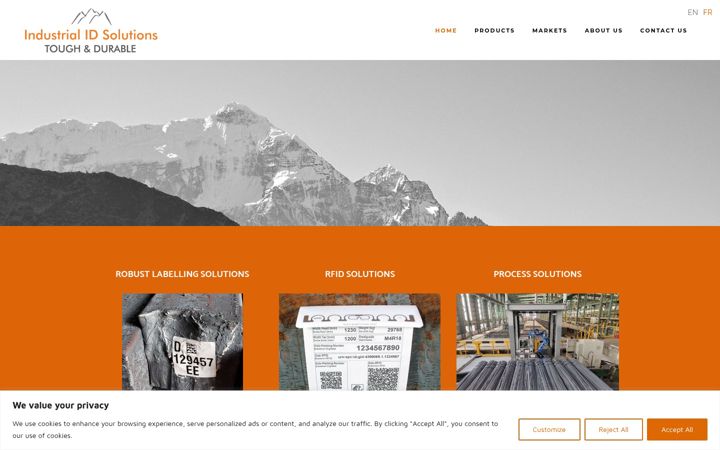 Screenshot of idsolution.ca