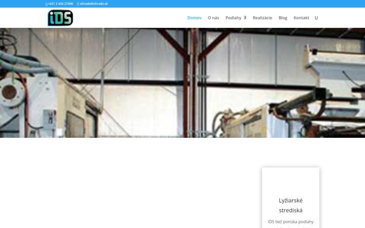 Screenshot of idspodlahy.sk